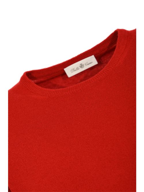 Maglia misto lana e cashmere Rosso lacca DELLA CIANA | DC9 18022LACCA